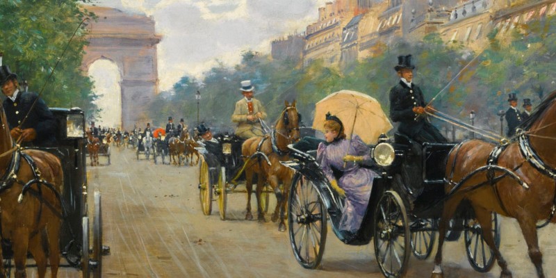 A Journey Back In Time Down The Avenue Des Champs Elysees 5 Minute History