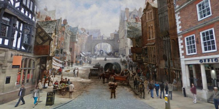 Beautiful British Towns – Past vs Present