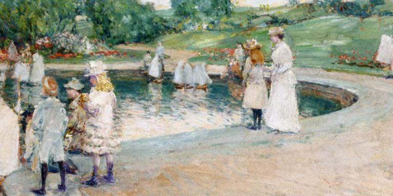 “An Afternoon at the Park” — 36 Beautiful Paintings of Public Parks