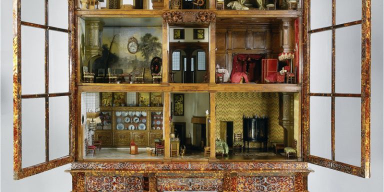 The Magical Miniature World of Antique Dollhouses