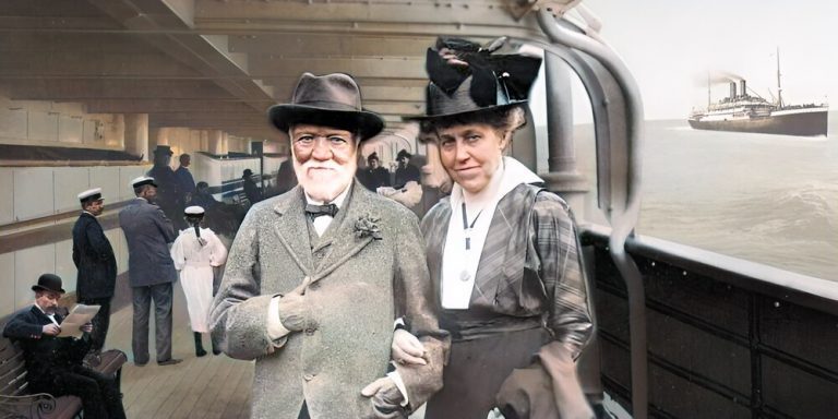 Mr and Mrs Andrew Carnegie