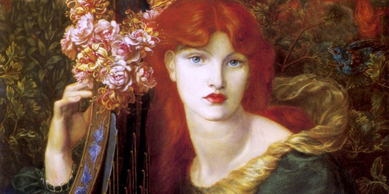 Dante Gabriel Rossetti—art meets poetry