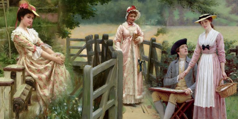 20 Enchanting Paintings of Regency England by Edmund Blair Leighton
