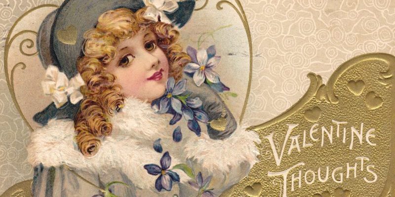 (Valentines)  An extensive collection of Victorian Valentines and