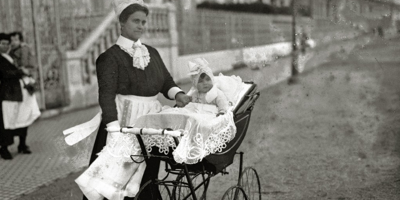 victorian baby stroller
