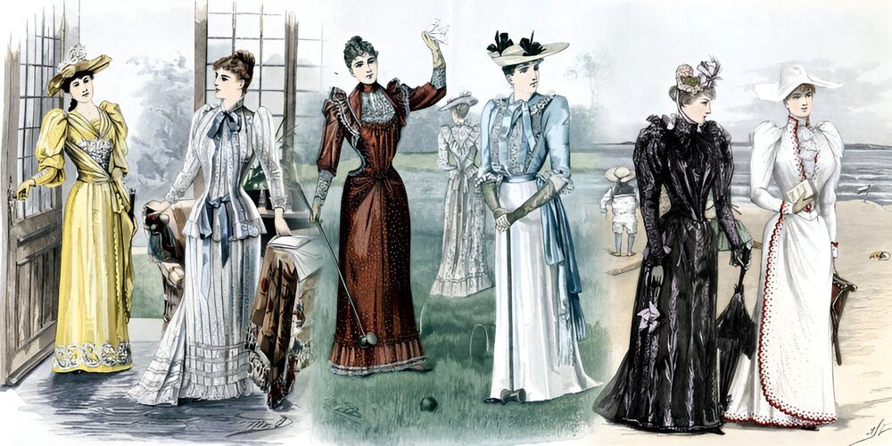 Edwardian Era Clothing: Edwardian Era Ladies' Undergarments - 1907